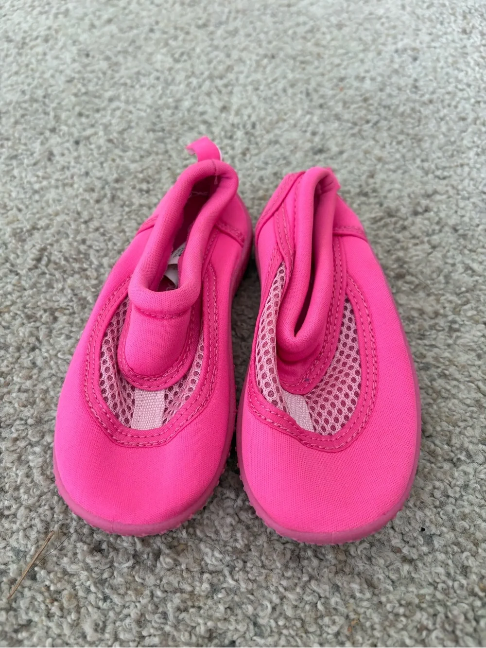 Green Sprouts Unisex Baby/Toddler Pink Mesh Slip-On Water Shoes US 8 EU 25